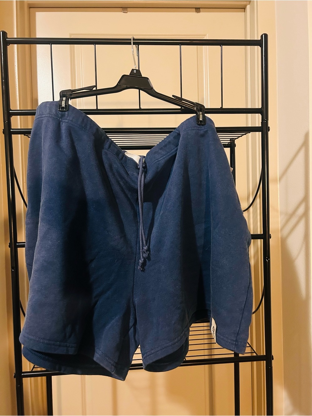 No Boundaries Navy Blue Jogger Shorts